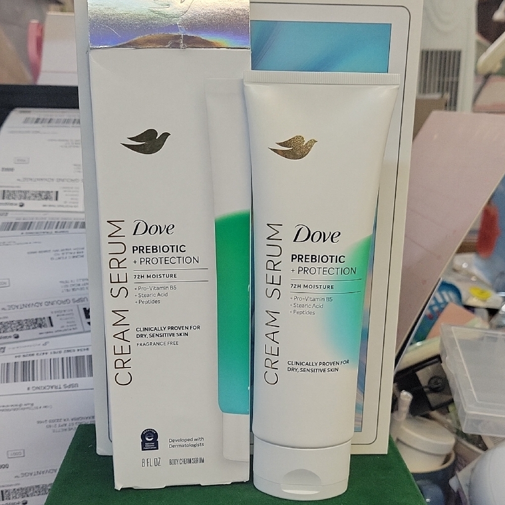 Dove Prebiotic Protection Cream Serum 240ml New Sealed Tube